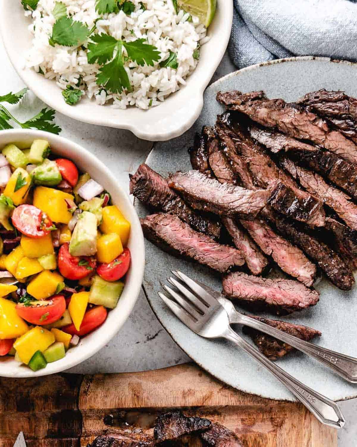 cast iron skillet steak